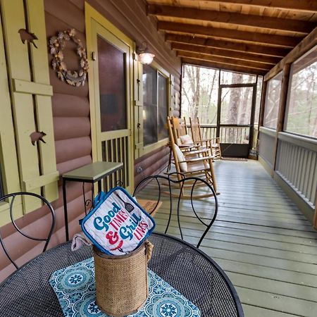 Blue Ridge Cozy Cabin In The Woods With Hot Tub! 외부 사진
