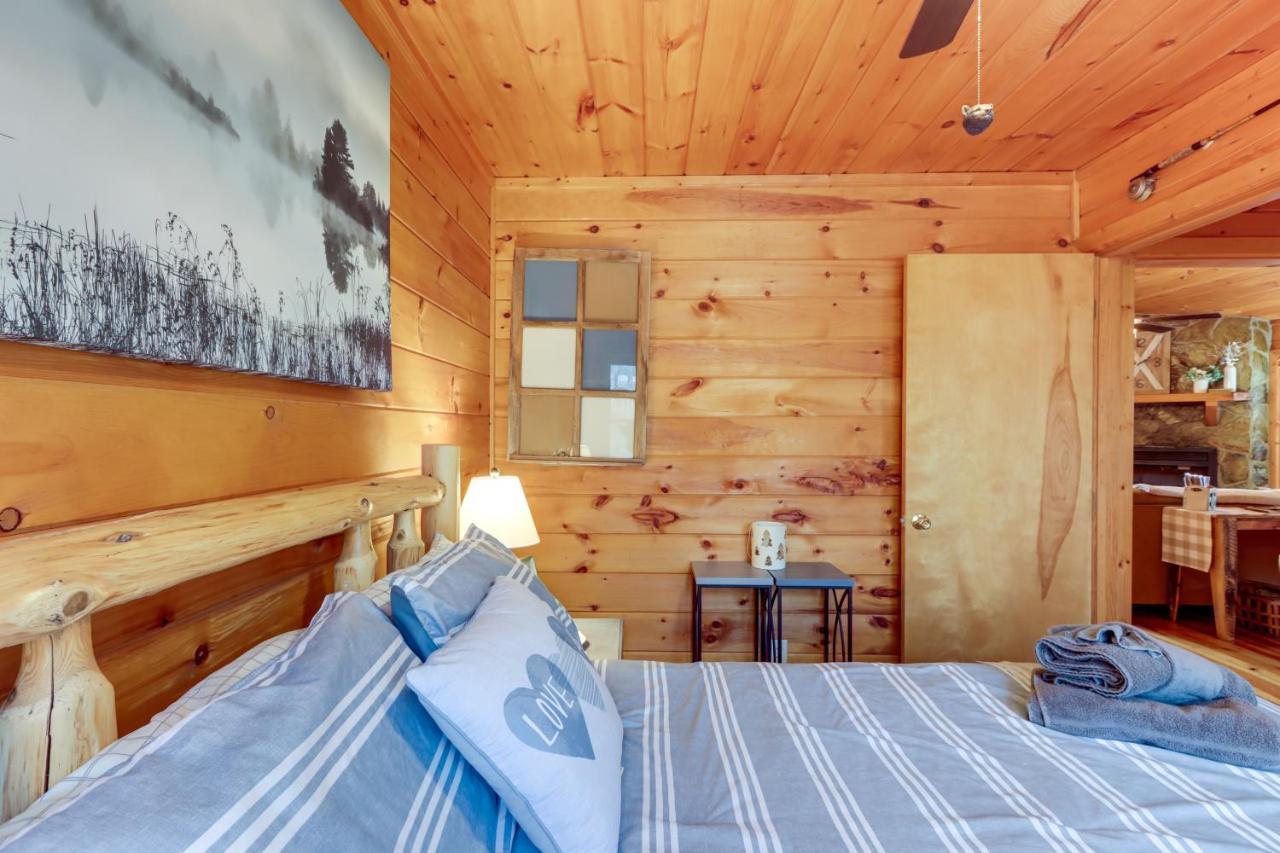 Blue Ridge Cozy Cabin In The Woods With Hot Tub! 외부 사진